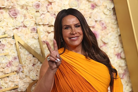 Spanish actress Karla Sofia Gascon at the 82nd annual Golden Globe Awards on 5 January 2025.