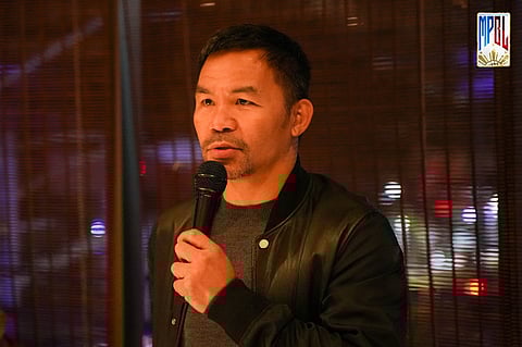 MPBL founder Manny Pacquiao
