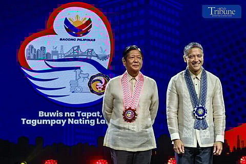 President Ferdinand R. Marcos Jr., and Bureau of Internal Revenue Commissioner Romeo D. Lumagui Jr.