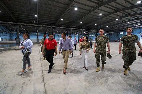 Subic Freeport opens warehouse for US Marine Corps humanitarian efforts