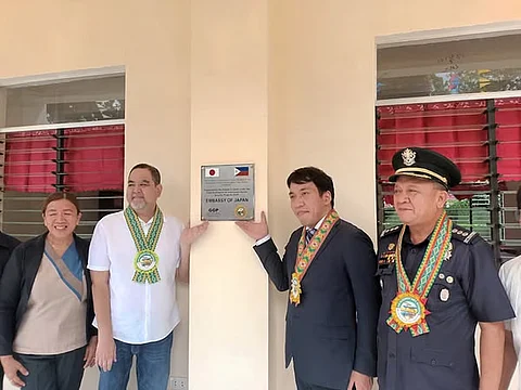Negros Occidental gets 2-story school building from Japan