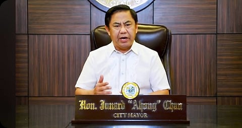 Cebu City Mayor Junard “Ahong” Chan
