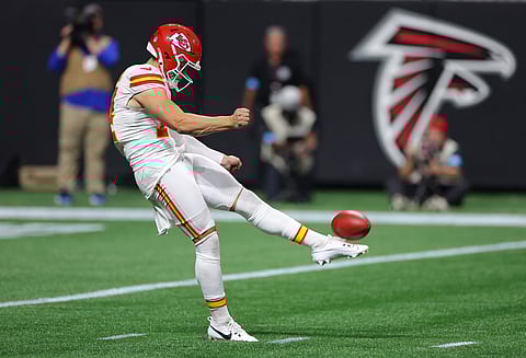 Matt Araiza of the Kansas City Chiefs puts his chaotic past behind as he moves closer to his goal of winning a Super Bowl.