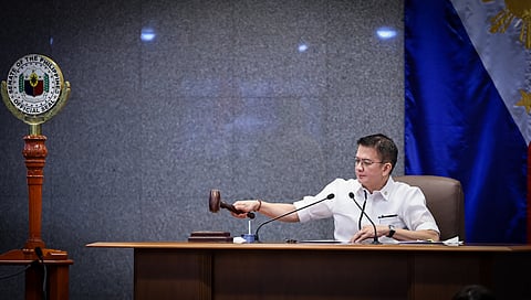 Senate President Francis "Chiz" Escudero (File photo by Senate-Public Relations and Information Bureau)
