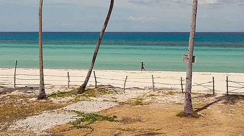 Bantayan Island, where an Australian national was reported to be taking six minors on a trip