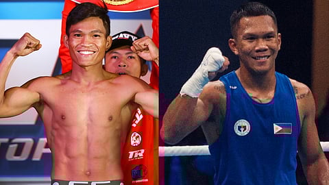Jerwin Ancajas and Eumir Marcial