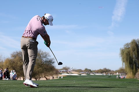 Thomas Detry fires seven birdies for a six-under par 65 after three rounds of the Phoenix Open on Saturday.