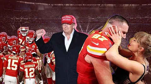 Trump, Swift join Super Bowl party as Chiefs chase 'three-peat'