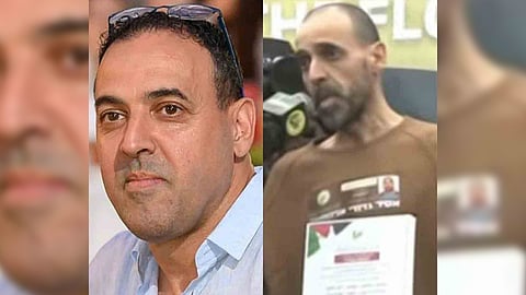 PHOTOS from the Israeli Embassy’s Facebook post show a stark transformation in Sharabi’s physical appearance, highlighting the toll of his captivity.