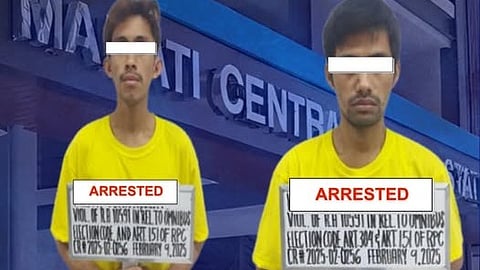 Taiwanese robbery suspects fall