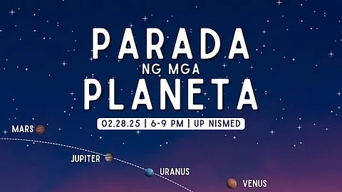 UP to host ‘Parada ng mga Planeta’ viewing event for rare celestial alignment