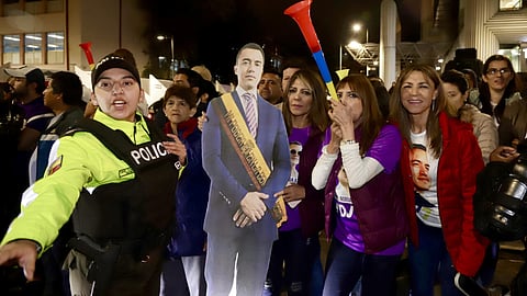 The election was seen by many as a referendum on Ecuador's stalled economy