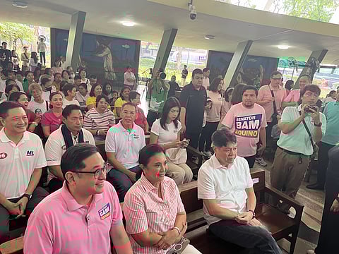 Pangilinan, Aquino kick campaign off with QC mass