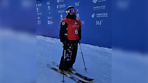 LAETAZ Amihan Rabe suffers a heartbreaking setback in the women’s freestyle ski slopestyle event of the 9th Asian Winter Games in China.