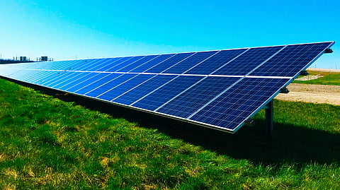 (FILE PHOTO) RENEWABLE energy source such as solar panels has now porved to be beneficial for the environment and economy.