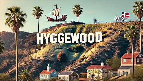 Hyggewood vibes! Cozy, comfortable, and effortlessly cool—California, Danish style.