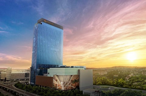 Bloomberry Resorts Corp., the Razon-led operator of Solaire Resort and Casino, has refinanced a P40-billion loan originally secured in 2019 to help fund the construction of Solaire Resort North shown above.