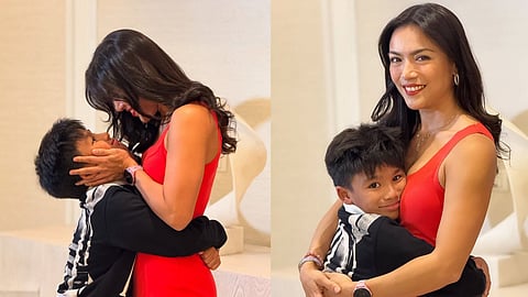 Ciara Sotto overwhelmed with emotion by son Crixus’ Valentine’s surprise
