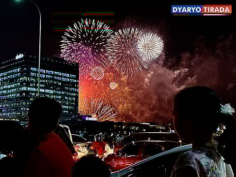 Matinding traffic dulot ng The 12th Philippine International Pyromusical Competition sa Pasay City