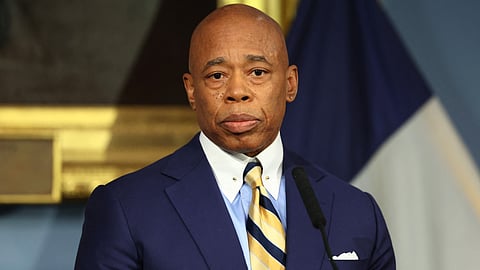 New York City Mayor Eric Adams