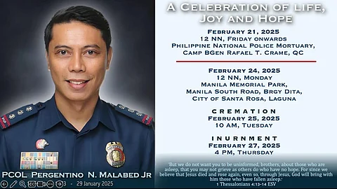 Rio Malabed's Facebook post regarding her late husband