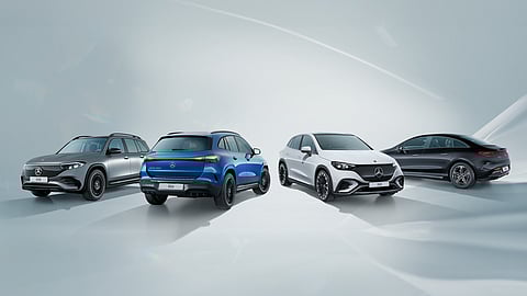 The Mercedes-Benz EQ series: Where cutting-edge electric innovation meets timeless luxury.