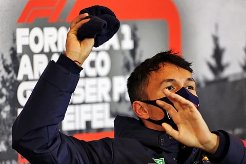 Alex Albon says it is wrong that F1 drivers should face bans for swearing.