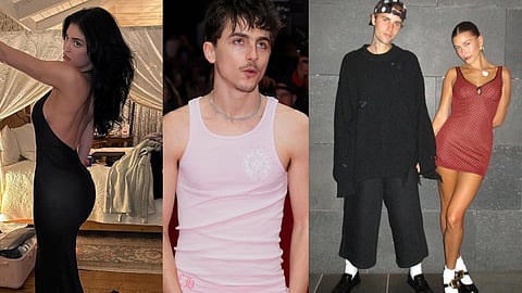 Fans compare Timothée Chalamet and Kylie Jenner's Paris outfits to Justin and Hailey Bieber's iconic style