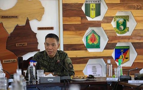 Army Commanding LtGen. Roy Galido