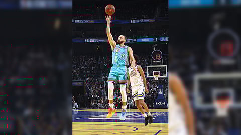 STEPHEN Curry provides the spark to lead Team Shaq to a 41-25 win over Team Chuck in the NBA All-Star Game at the Chase Center in San Francisco.