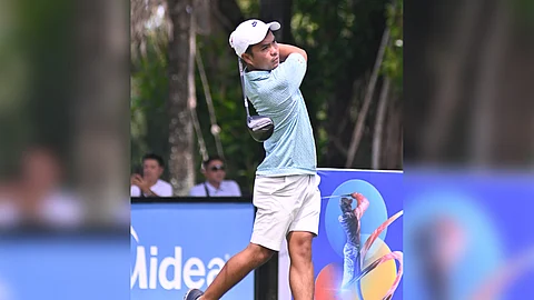 Rolando Bregente Jr. powers Eastridge to a four-point lead in the opening round of the 76th PAL Interclub Men’s Championship on Tuesday at the Negros Occidental Golf and Country Club in Bacolod City.