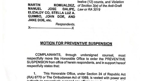 Ombudsman urged to suspend House leaders over 2025 budget 'blunder'