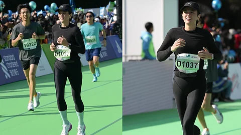 Model and businesswoman Georgina Wilson celebrates Hong Kong marathon success, plans for Tokyo next