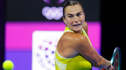 Aryna Sabalenka struggles, absorbing a 6-3, 6-2 loss to Clara Tauson in the Last 16 of the Dubai Tennis Championship in the United Arab Emirates.