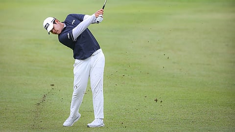 Jaehyun Jung makes a strong recovery to post a 73 en route to a five-stroke lead in the Philippine Golf Tour Qualifying School on Thursday.