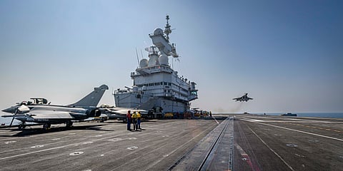 French carrier visits Phl, WPS patrols expected