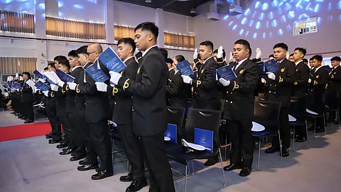 The MOL Magsaysay Maritime Academy kicks off its second graduation of cadets at the MMMA Campus in Dasmariñas, Cavite. A total of 80 Bachelor of Science in Marine Transportation and 72 Bachelor of Science in Marine Engineering cadets received their diplomas.