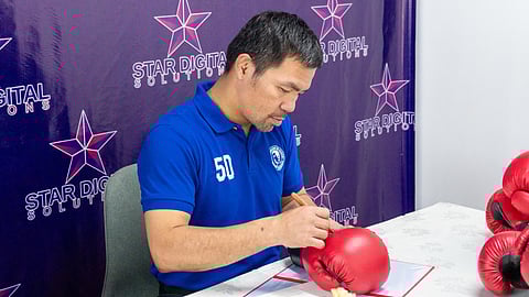 Pacquiao unveils digital solutions hub