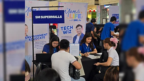 The SM Job Fair creates a dynamic space where potential talent meets opportunity.