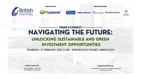 British Chamber sparks green investment in the Philippines