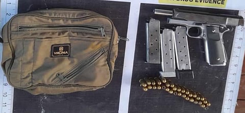 Farmer arrested for illegal gun possession