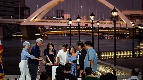 Historic revival The inauguration of the Pasig Bigyan Buhay Muli (PBBM) Pasig River Urban Development Project Phase III showcased the administration’s unity of purpose toward progress and development. The well-attended event on 27 February, at Plaza Mexico, Intramuros, Manila was led by President Ferdinand R. Marcos Jr. and First Lady Liza Araneta-Marcos, joined in the formal proceedings by (from left) Manila Mayor Honey Lacuna, Secretary of the Interior and Local Government Jonvic Remulla, Secretary of Tourism Christina Frasco, Human Settlements and Urban Development Secretary Jose Rizalino ‘Jerry’ Acuzar and Metropolitan Manila Development Authority Chairman Romando ‘Ron’ Artes. (See story on page 2)