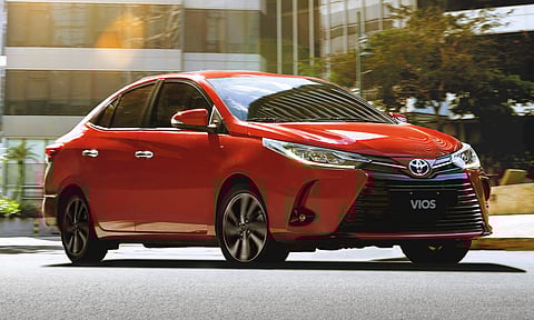 The Toyota Vios is compact yet comfortable and fuel efficient.