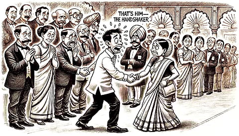 Nothing unsettles a room full of diplomats like genuine enthusiasm.