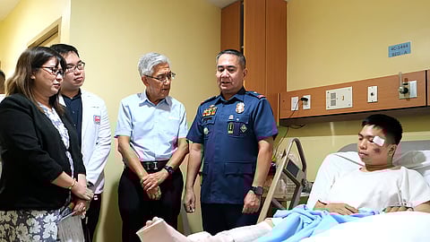 NCRPO fetes injured Malate police officer