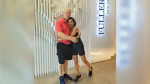 Rebecca Bustamante and Richard Mills.