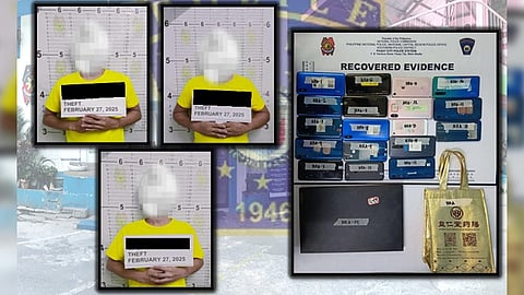 Pasay cops apprehend 3 thieves