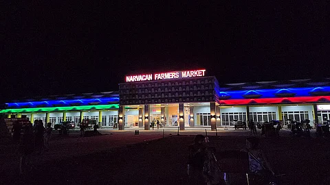 The new market was constructed in March 2022 under the administration of former Mayor Chavit Singson.