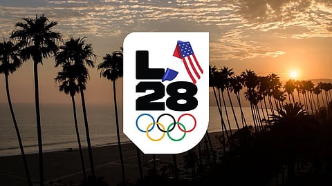 Los Angeles 2028 logo.