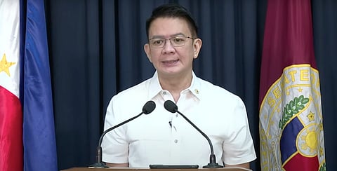 Senate President Francis “Chiz” G. Escudero (File photo)